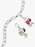 THOMAS SABO Snoopy Heart charm silver and red enamel, UK version