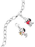 THOMAS SABO Snoopy Heart charm silver and red enamel, UK version