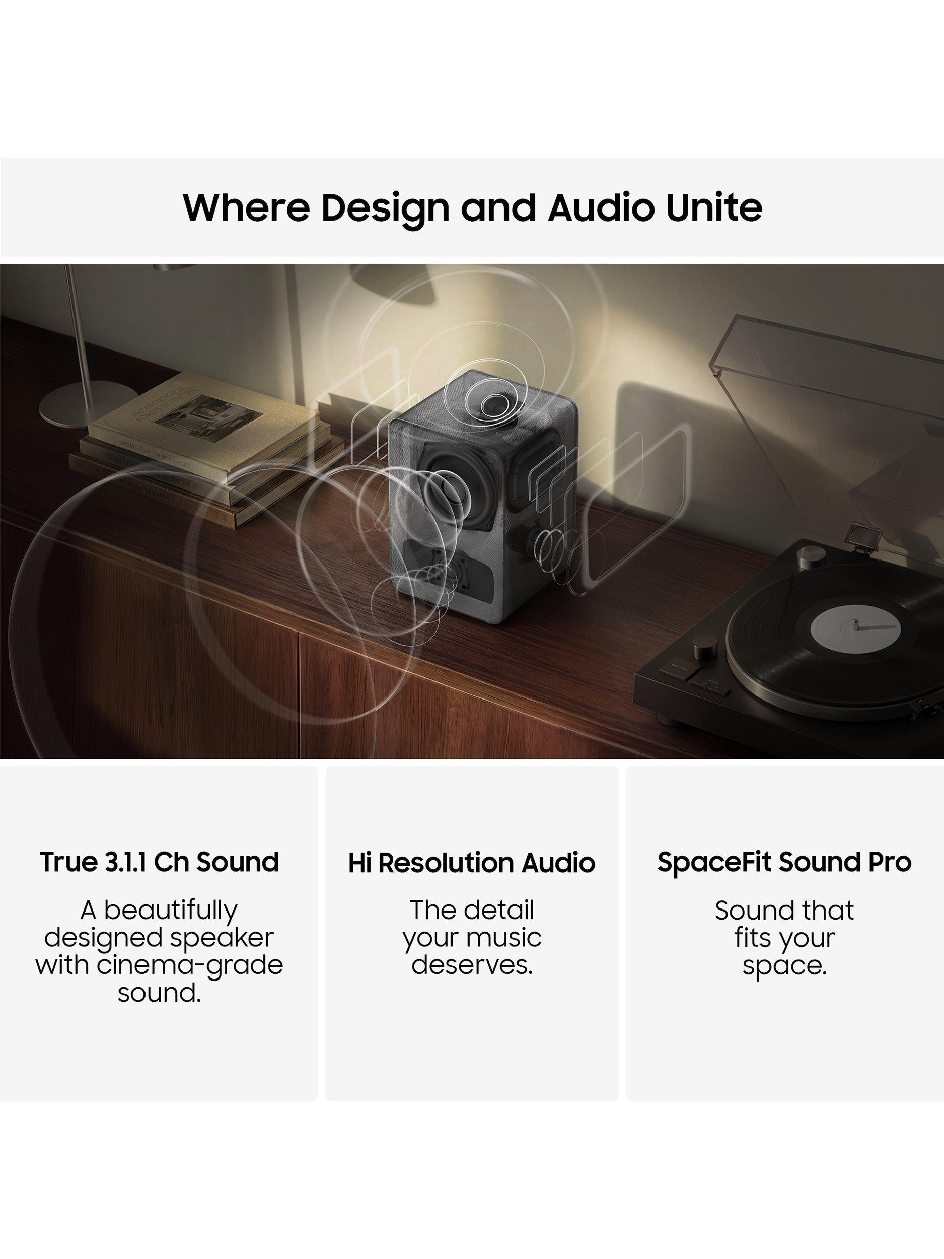 Samsung Music Studio 7 smart speaker black (British brand)