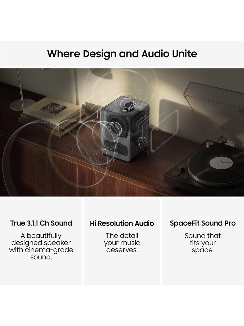 Samsung Music Studio 7 smart speaker black (British brand)
