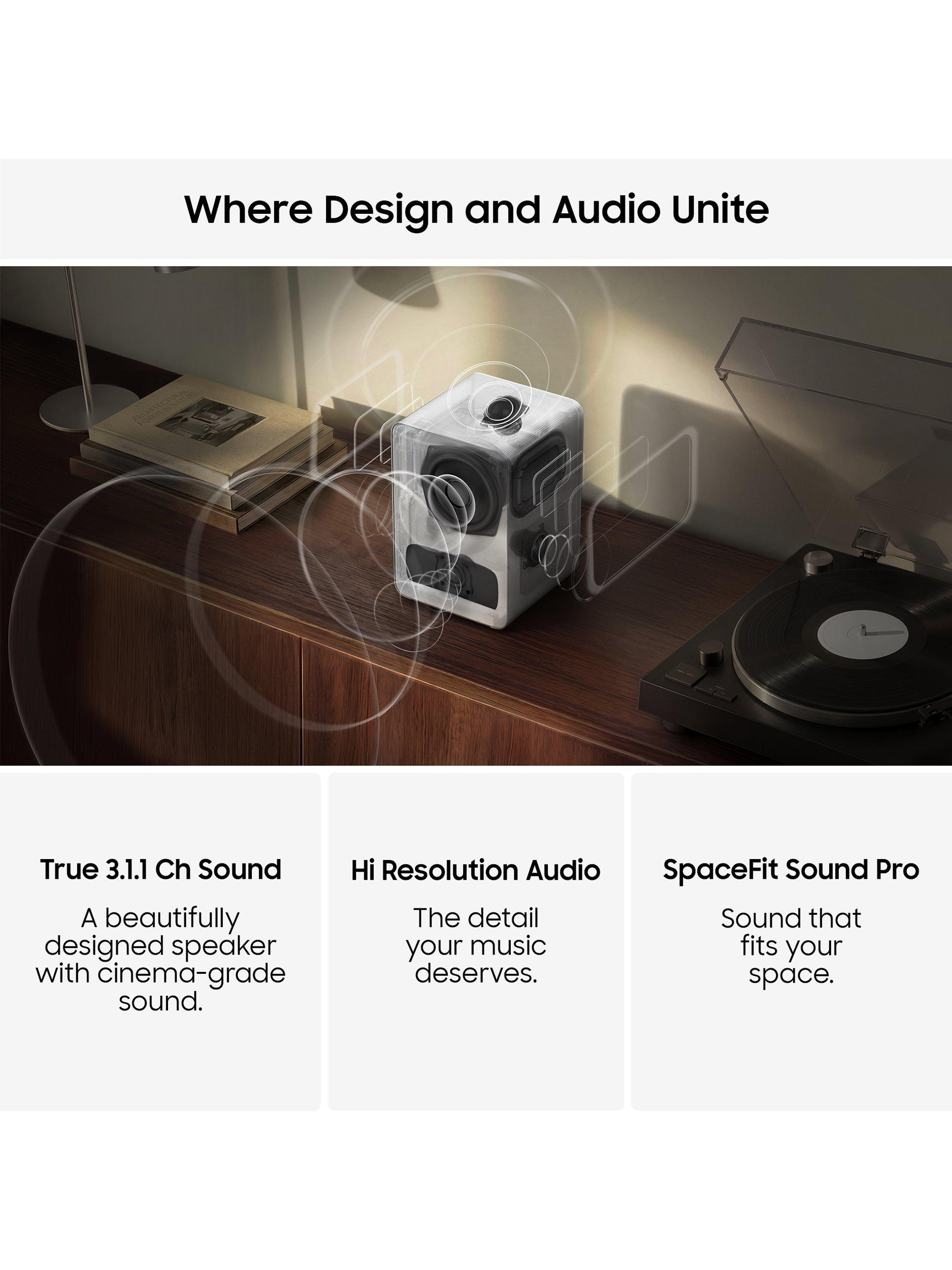 Samsung Music Studio 7 smart speaker White (British brand)