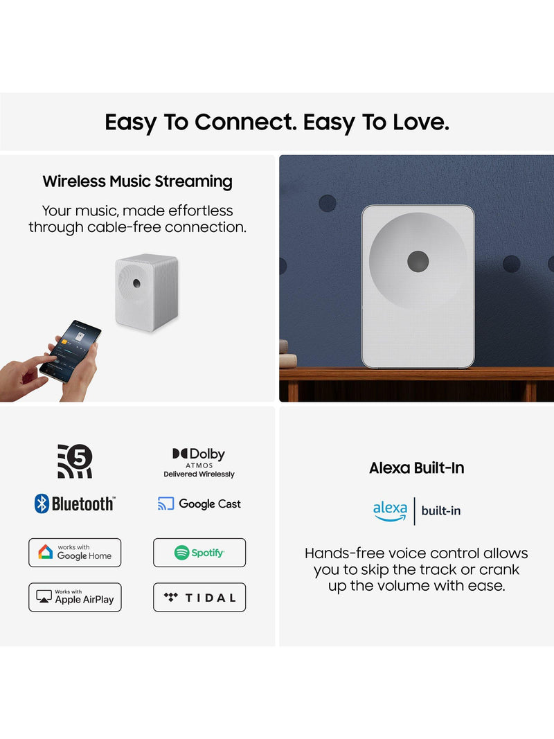 Samsung Music Studio 7 smart speaker White (British brand)
