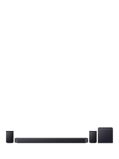 John Lewis Samsung HW-Q990H 11.1.4ch Soundbar with Dolby Atmos, DTS:X, Wireless Subwoofer and Rear Speakers, Black- Buy online at McGrocer