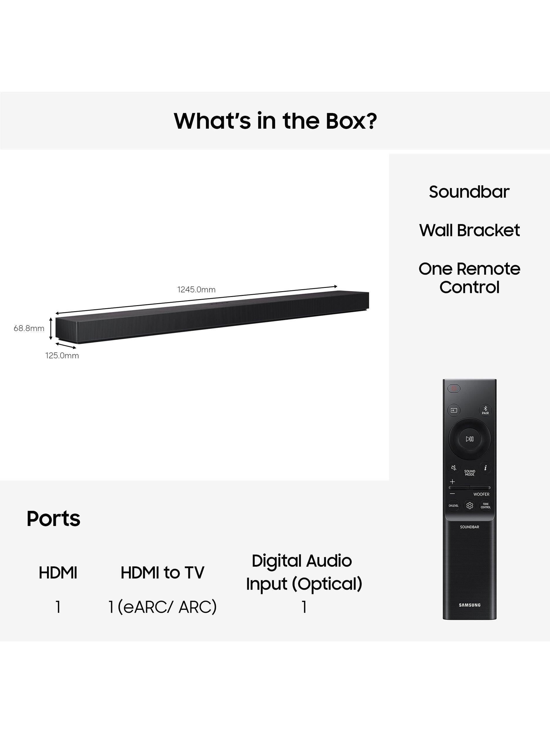 Samsung HW-QS90H soundbar - British product