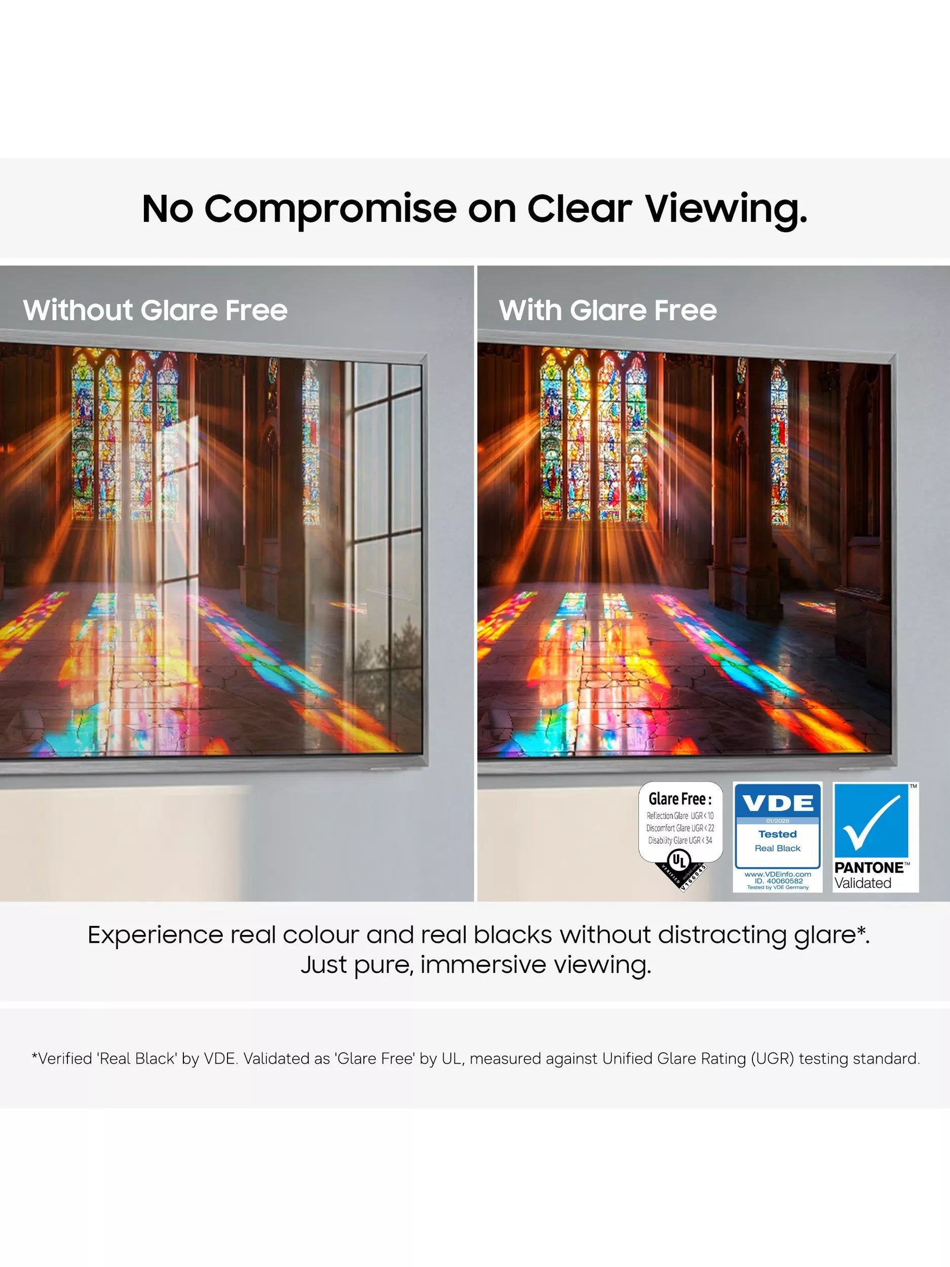 Samsung S99H 55-inch OLED TV, imported from the UK