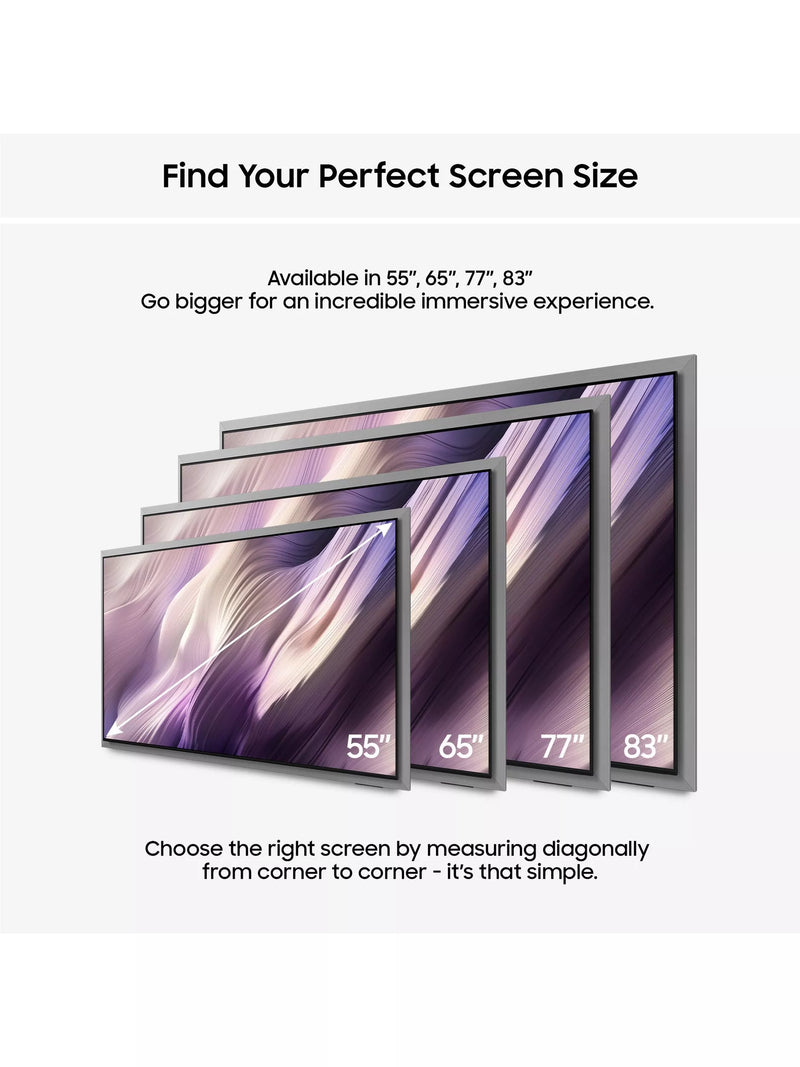 Samsung S99H 55-inch OLED TV, imported from the UK