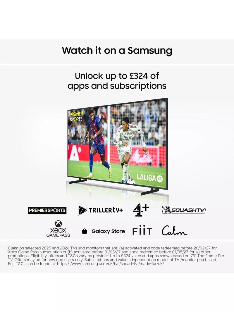 Samsung M72H Mini LED 43 inch 4K TV (British brand)