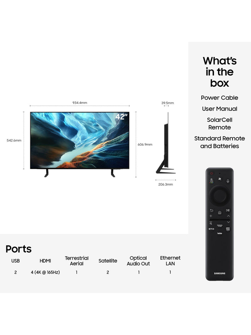 Samsung OLED TV S90H 42 inch, UK version
