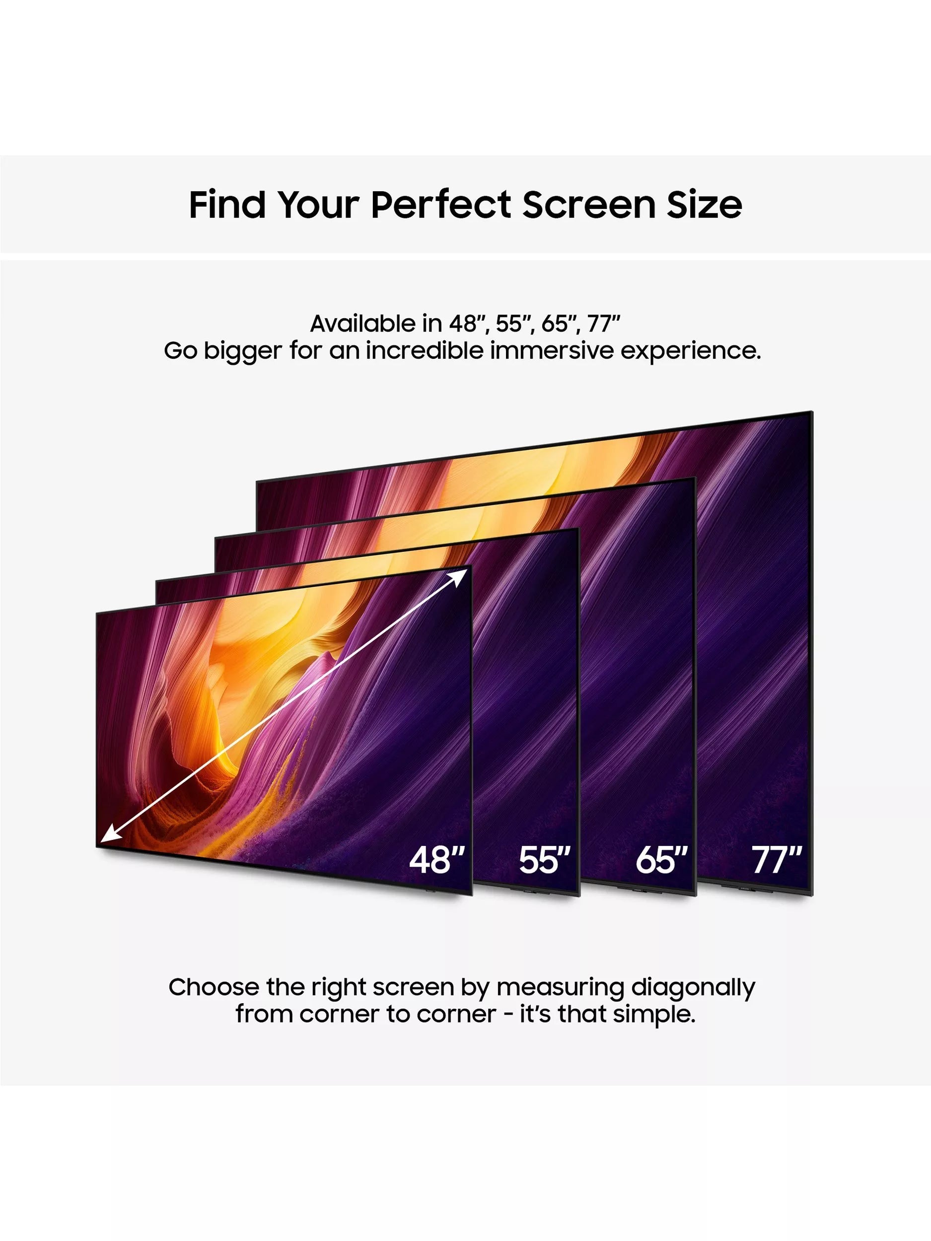 Samsung OLED TV 48 inch (British brand)