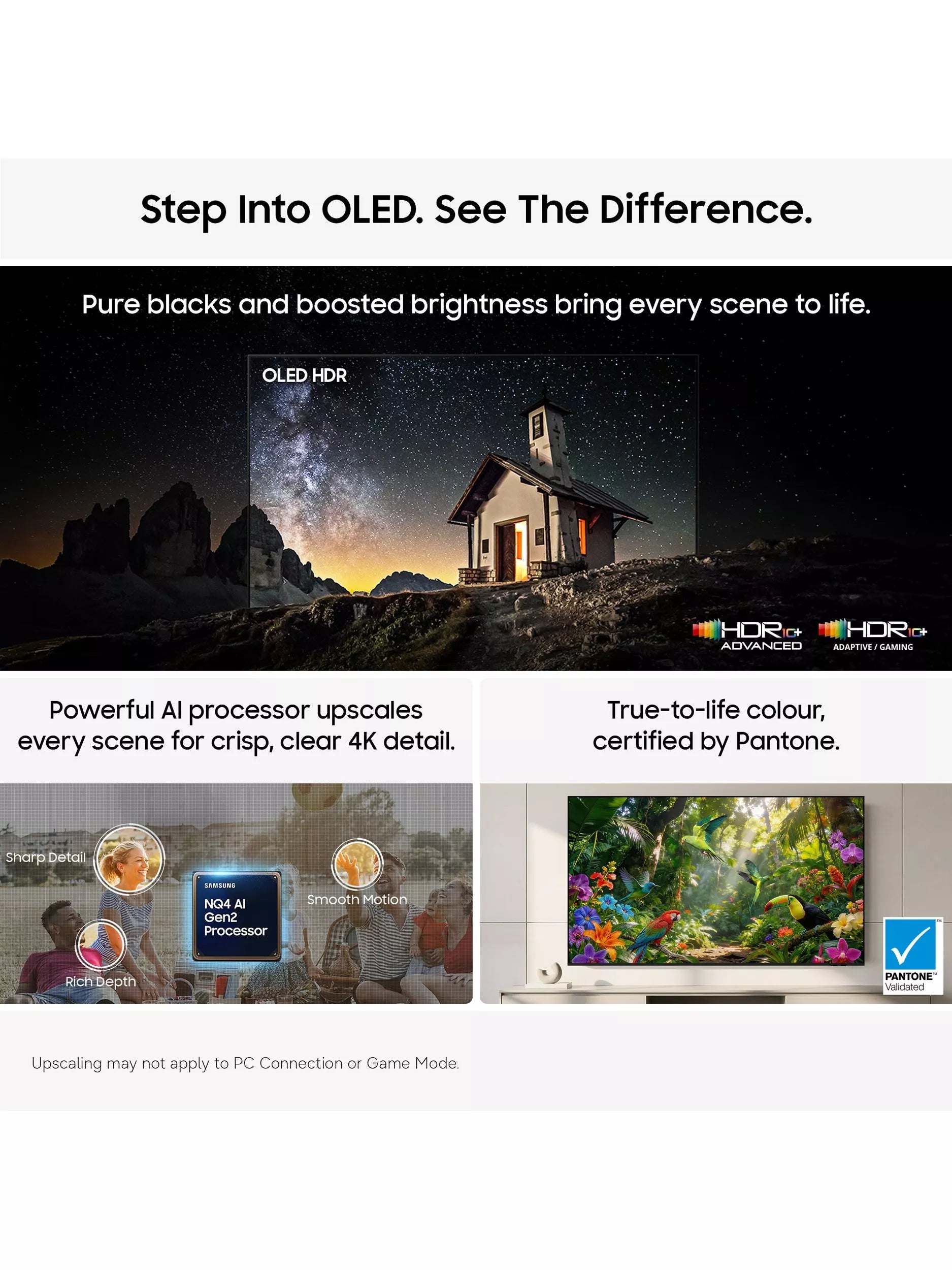 Samsung 77-inch OLED HDR 4K Smart TV (British brand)