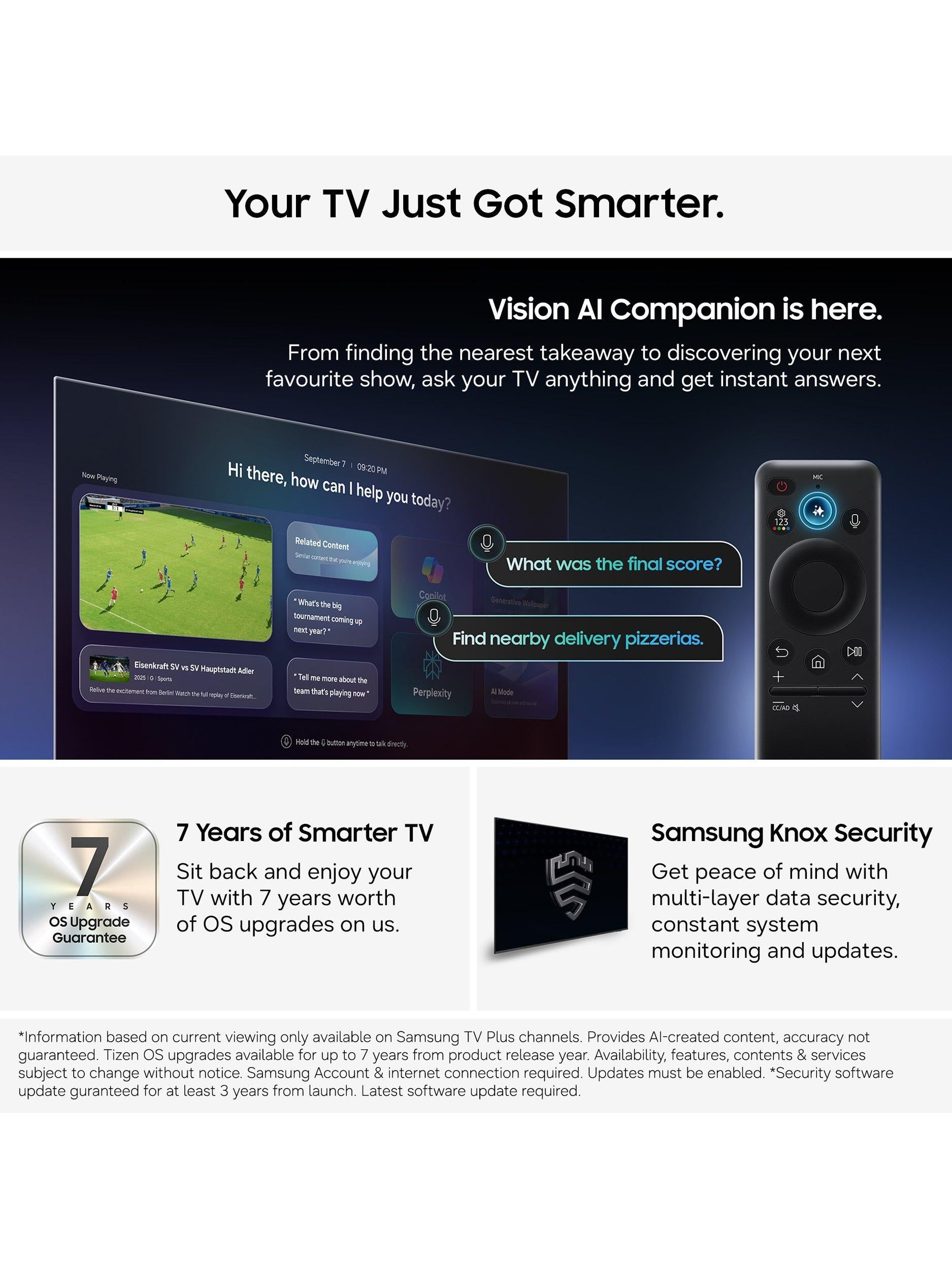 Samsung Smart TV UE85U8000H 85 inch, UK version