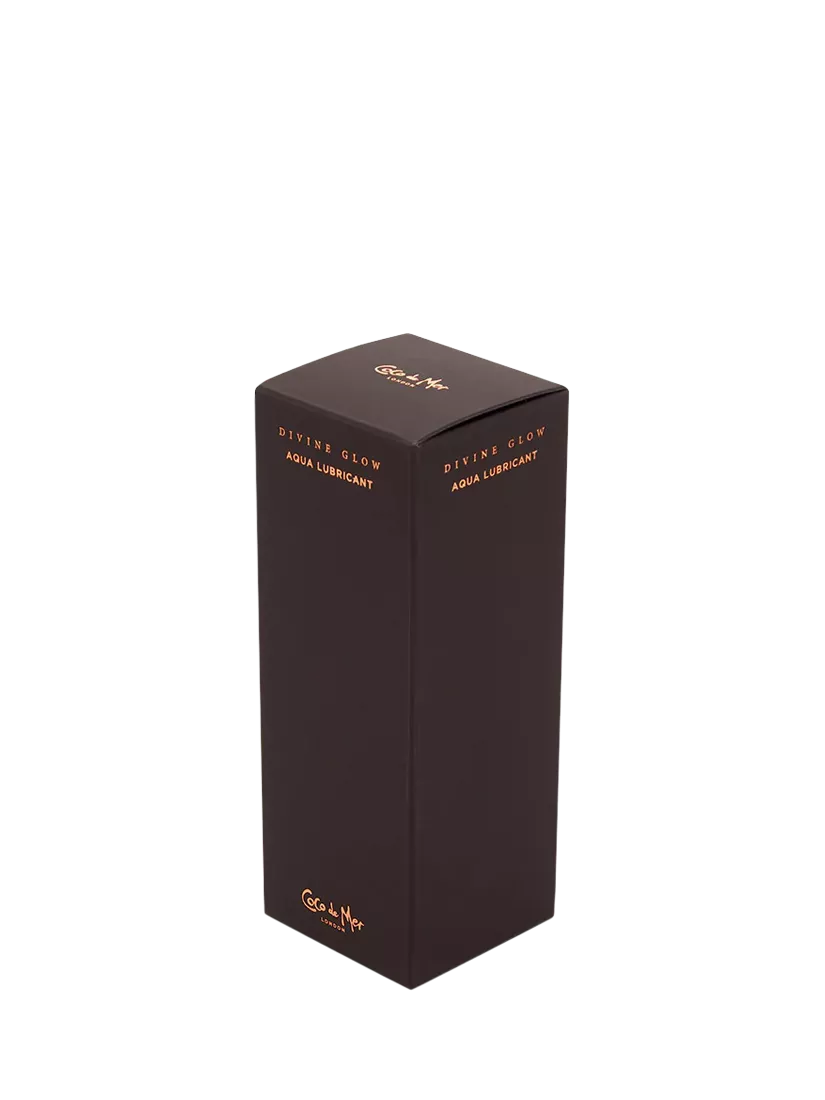 Coco de Mer Divine Glow water-based lubricant, imported from the UK