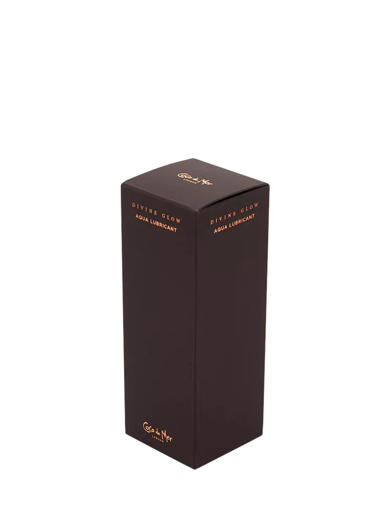 Coco de Mer Divine Glow water-based lubricant, imported from the UK