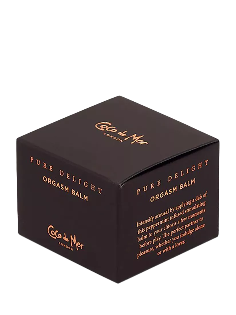 Coco de Mer Pure Delight Orgasm Balm, UK version