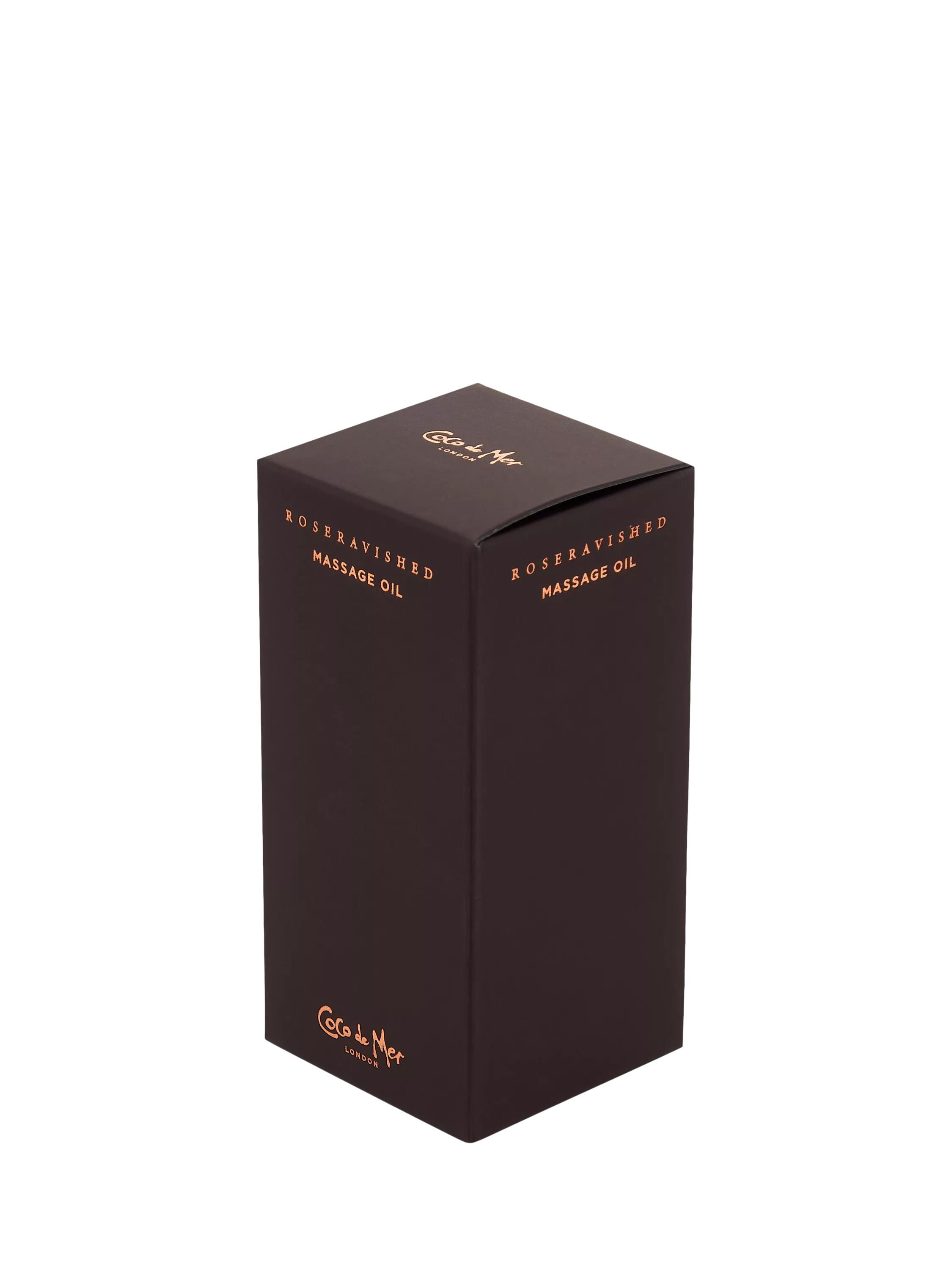 Coco de Mer Roseravished massage oil, imported from the UK