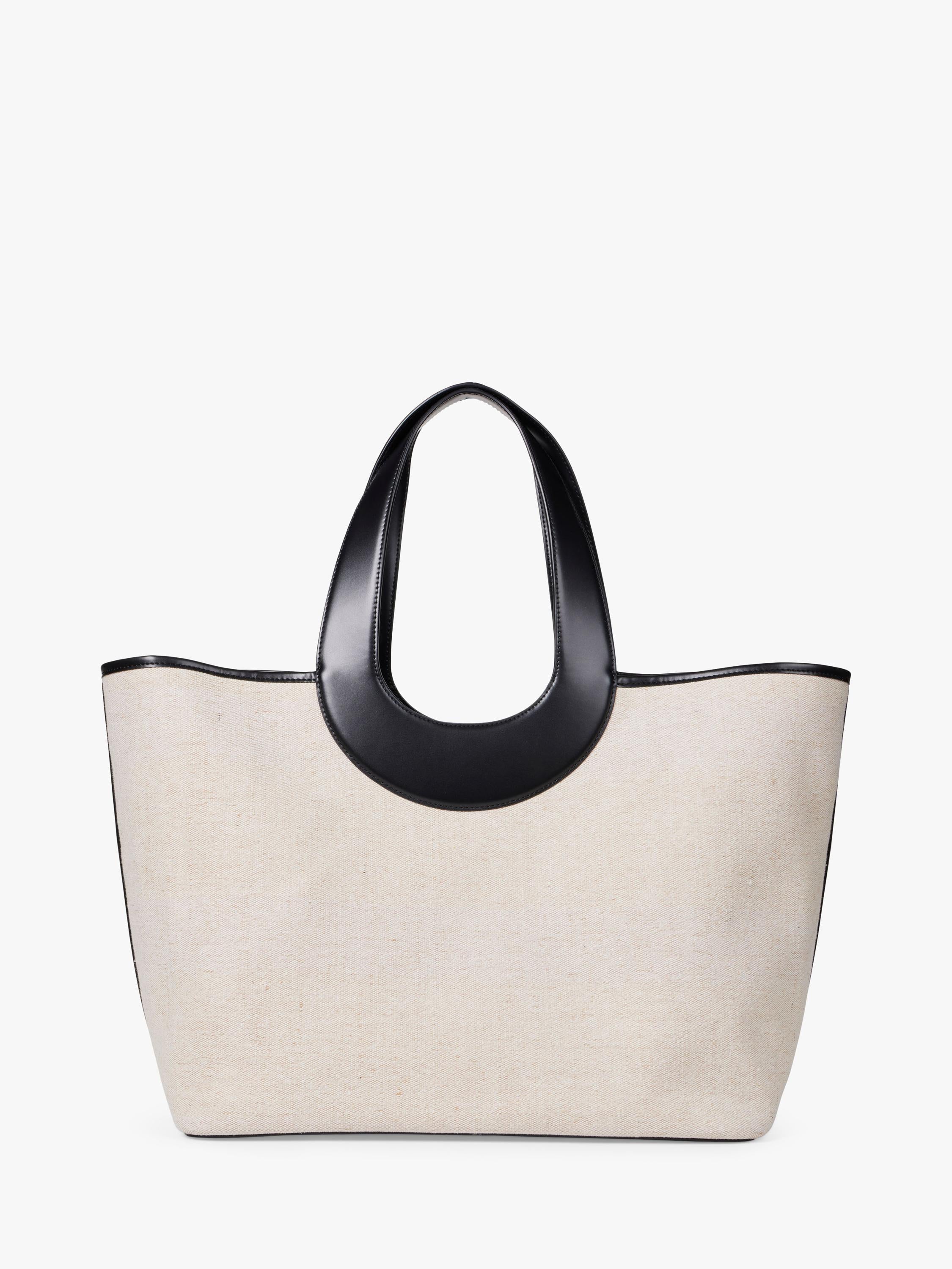 Samsøe Samsøe Saberta beach tote bag bone white (British brand)