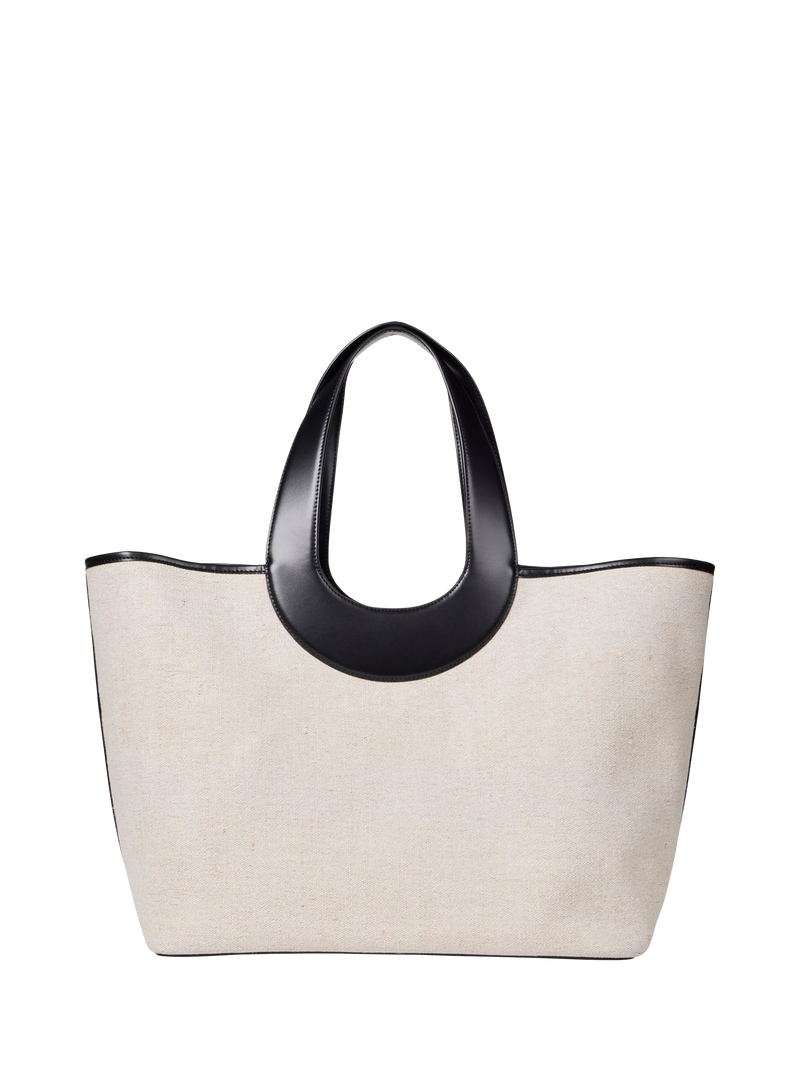 Samsøe Samsøe Saberta beach tote bag bone white (British brand)