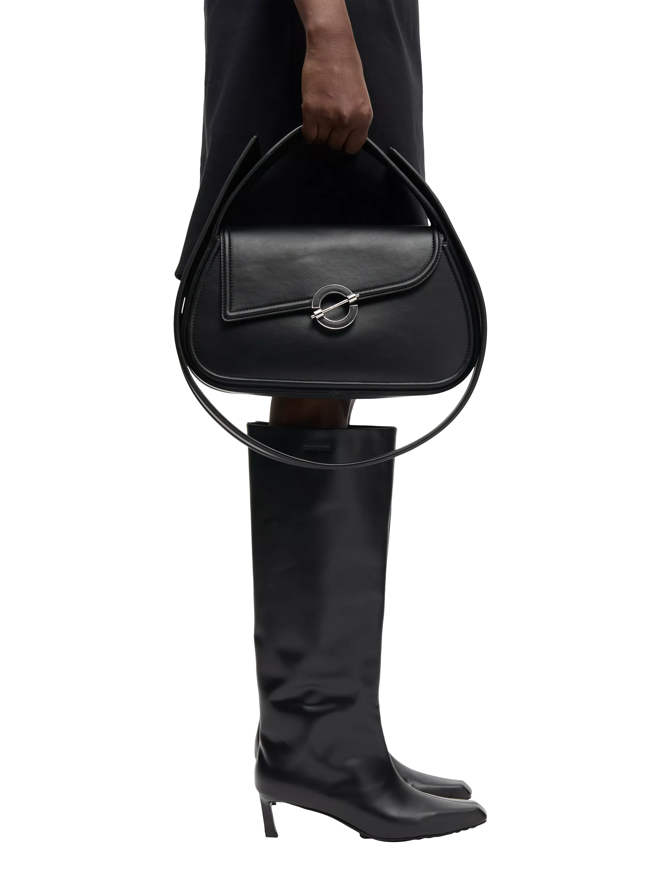 Samsøe Samsøe shoulder grab bag black (British brand)