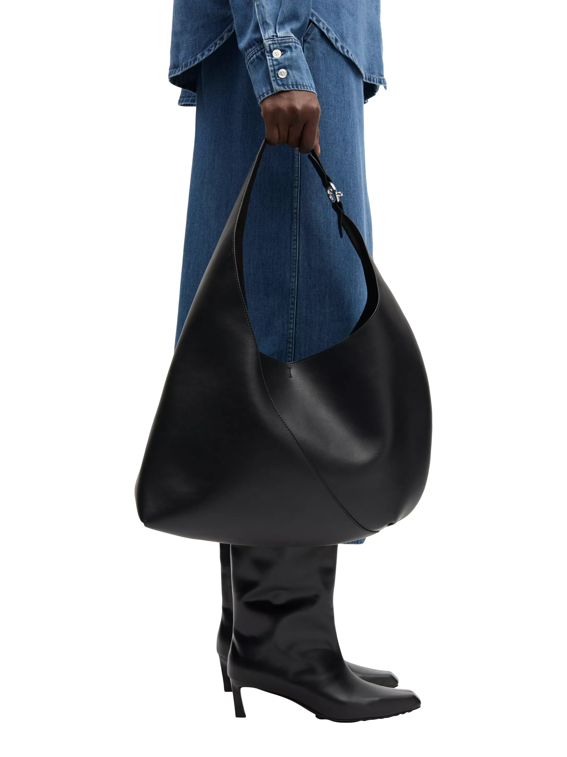 Samsøe Samsøe Sakaia Shoulder Bag Black, imported from the UK