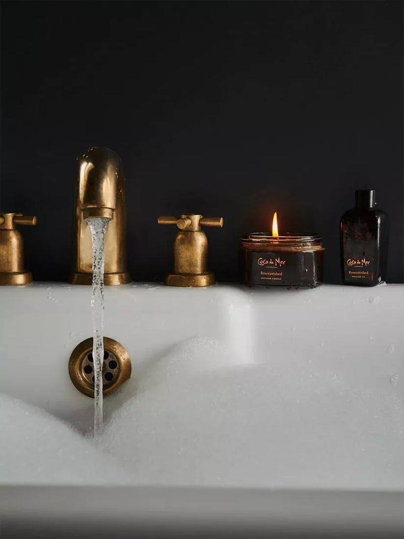 Coco de Mer Roseravished massage candle - British product