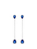 IBB cubic zirconia teardrop earrings, UK version