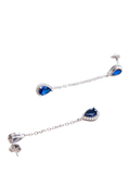 IBB cubic zirconia teardrop earrings, UK version