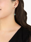 IBB cubic zirconia teardrop earrings sterling silver multi, UK version