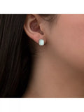 IBB cubic zirconia halo stud earrings multi, UK version