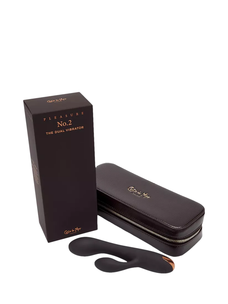 Coco de Mer dual vibrator Pleasure No.2 - British product