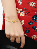 IBB 9ct gold T-bar belcher Albert bracelet, imported from the UK