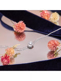 IBB charm bracelet round cubic zirconia halo - British product