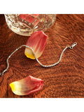 IBB sterling silver square bead bracelet (British brand)