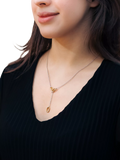 IBB paper link drop necklace 43-46cm (British brand)