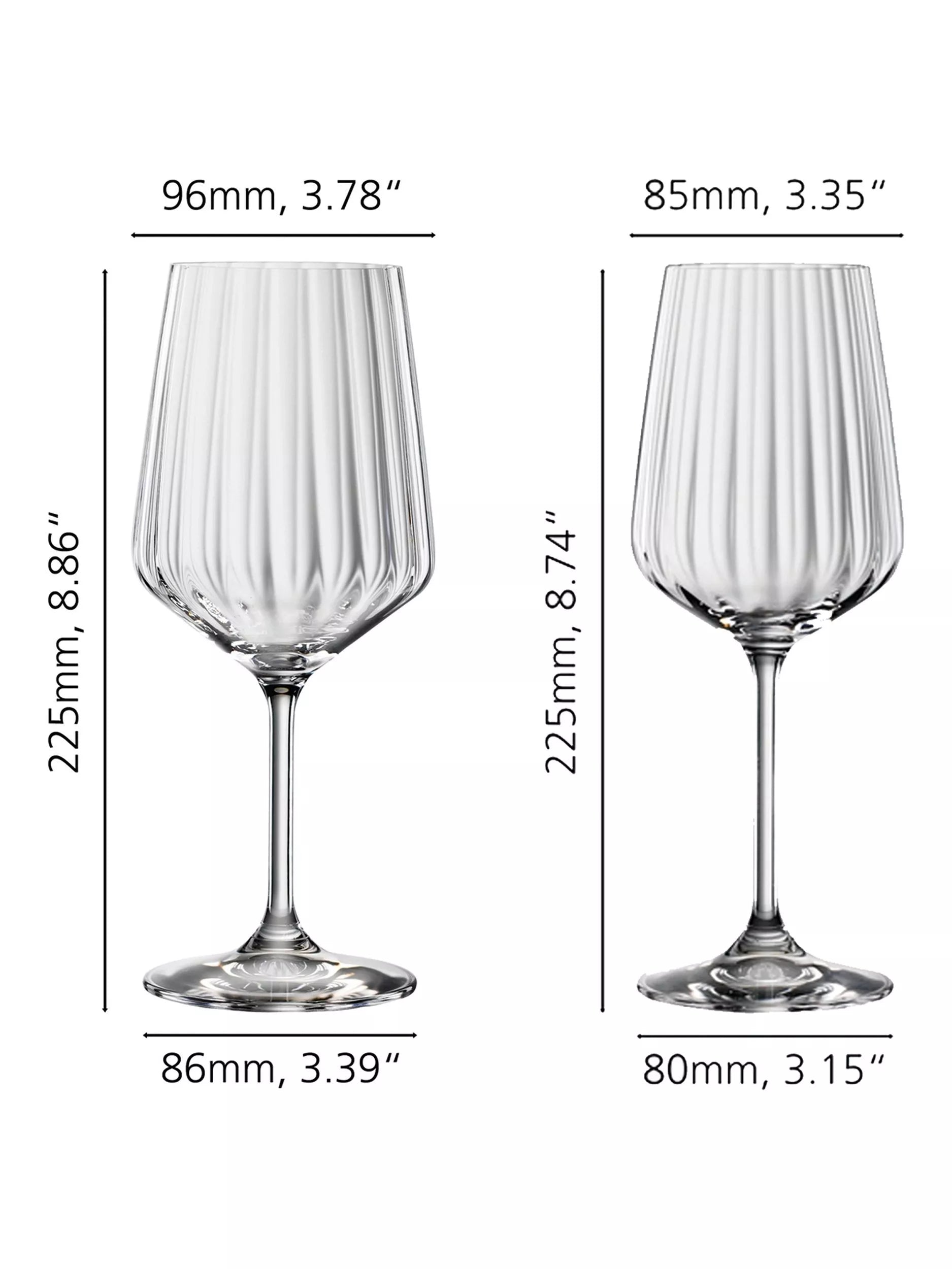 Spiegelau Lifestyle wine glasses 12 pack 630ml, UK version