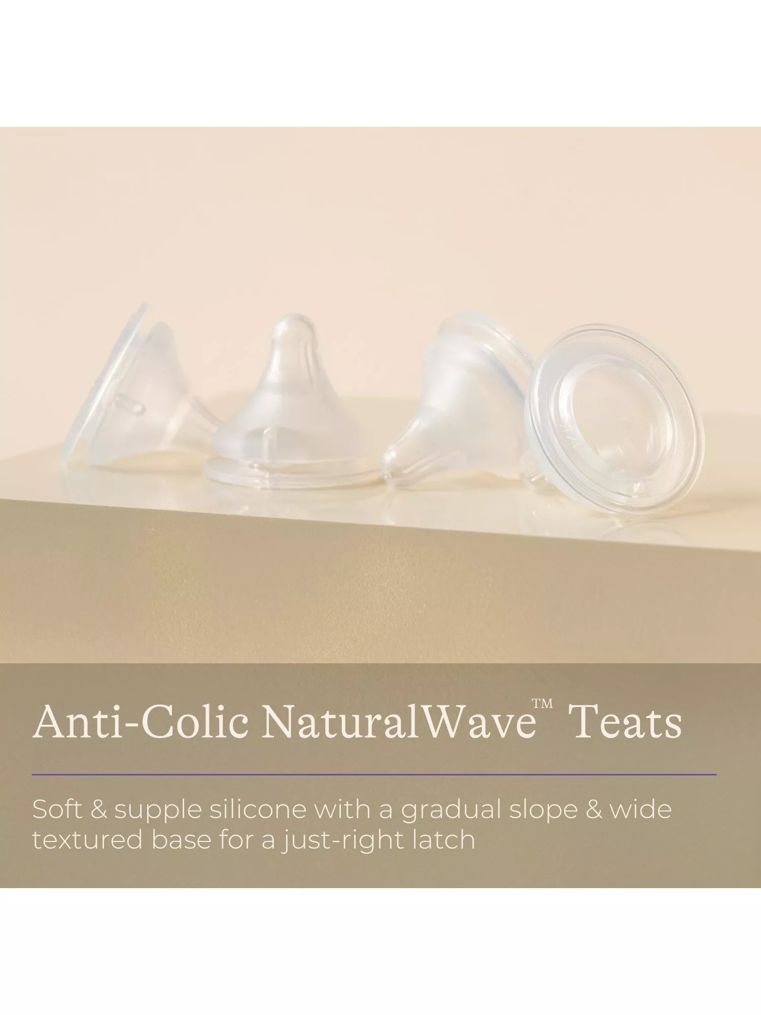 Lansinoh slow flow baby teats pack of 2 (British brand)