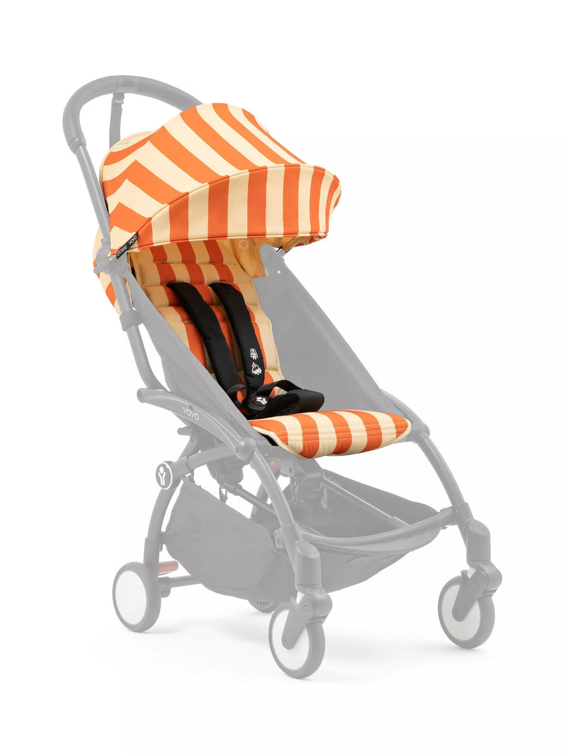 Stokke YOYO³ Riviera 6+ Colour Pack, Seat & Canopy, Capri