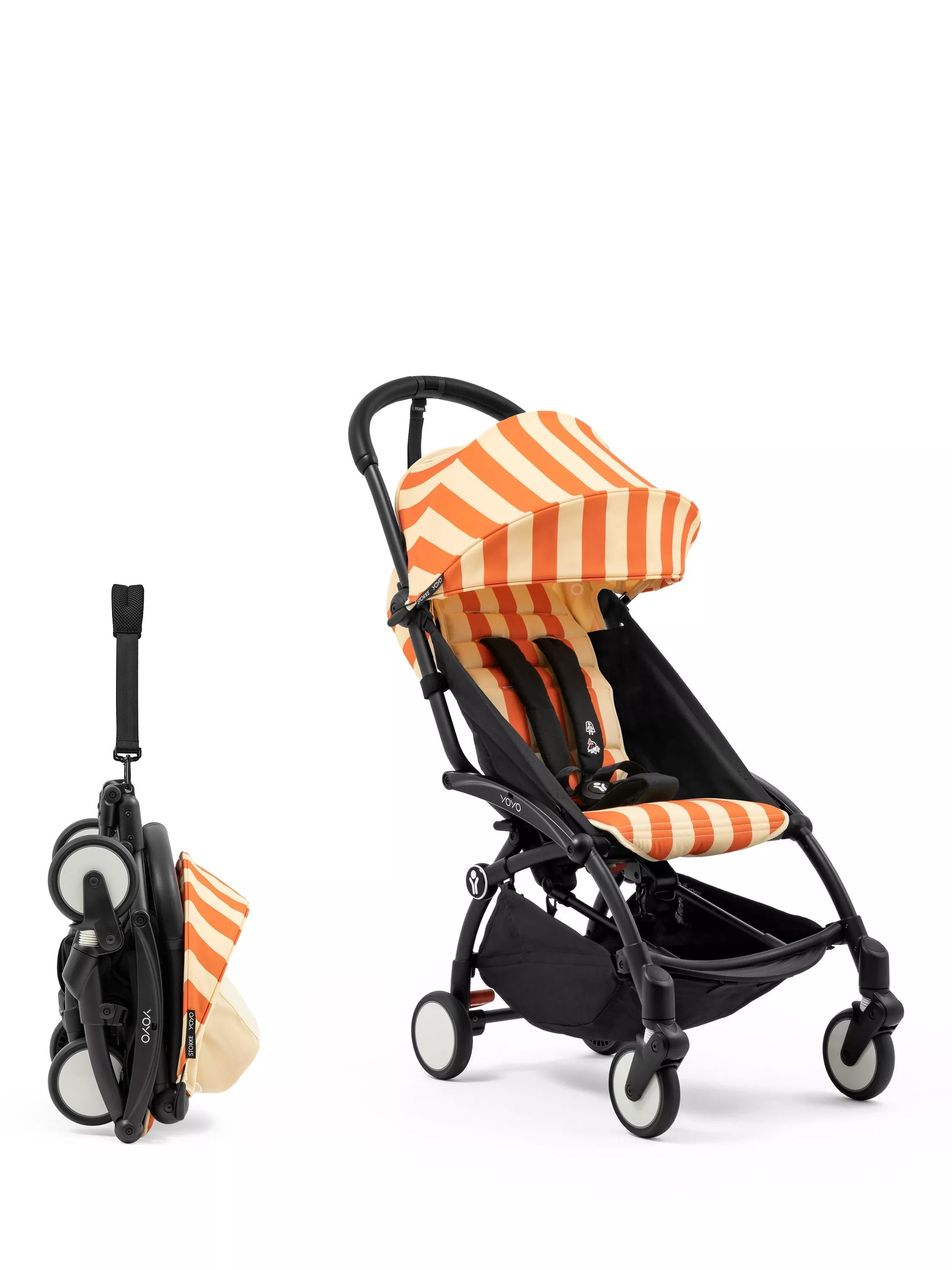 Stokke YOYO³ Riviera 6+ colour pack seat and canopy, imported from the UK