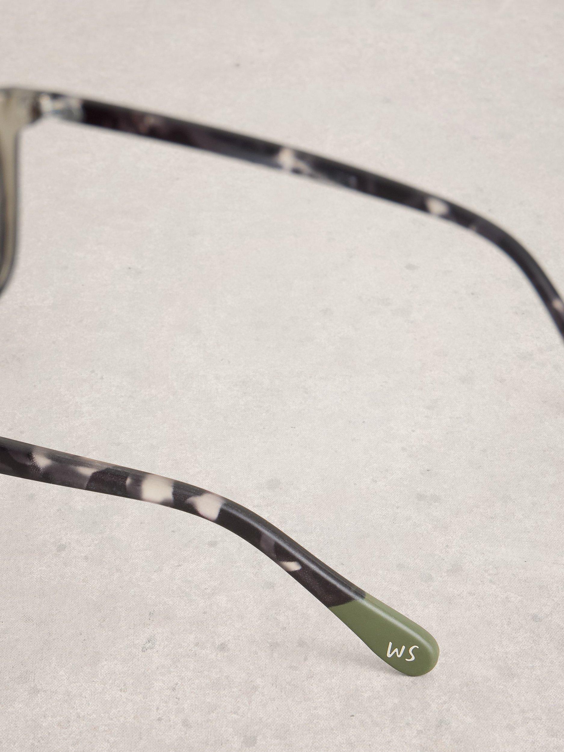 White Stuff Wayfarer sunglasses Black/Multi (British brand)