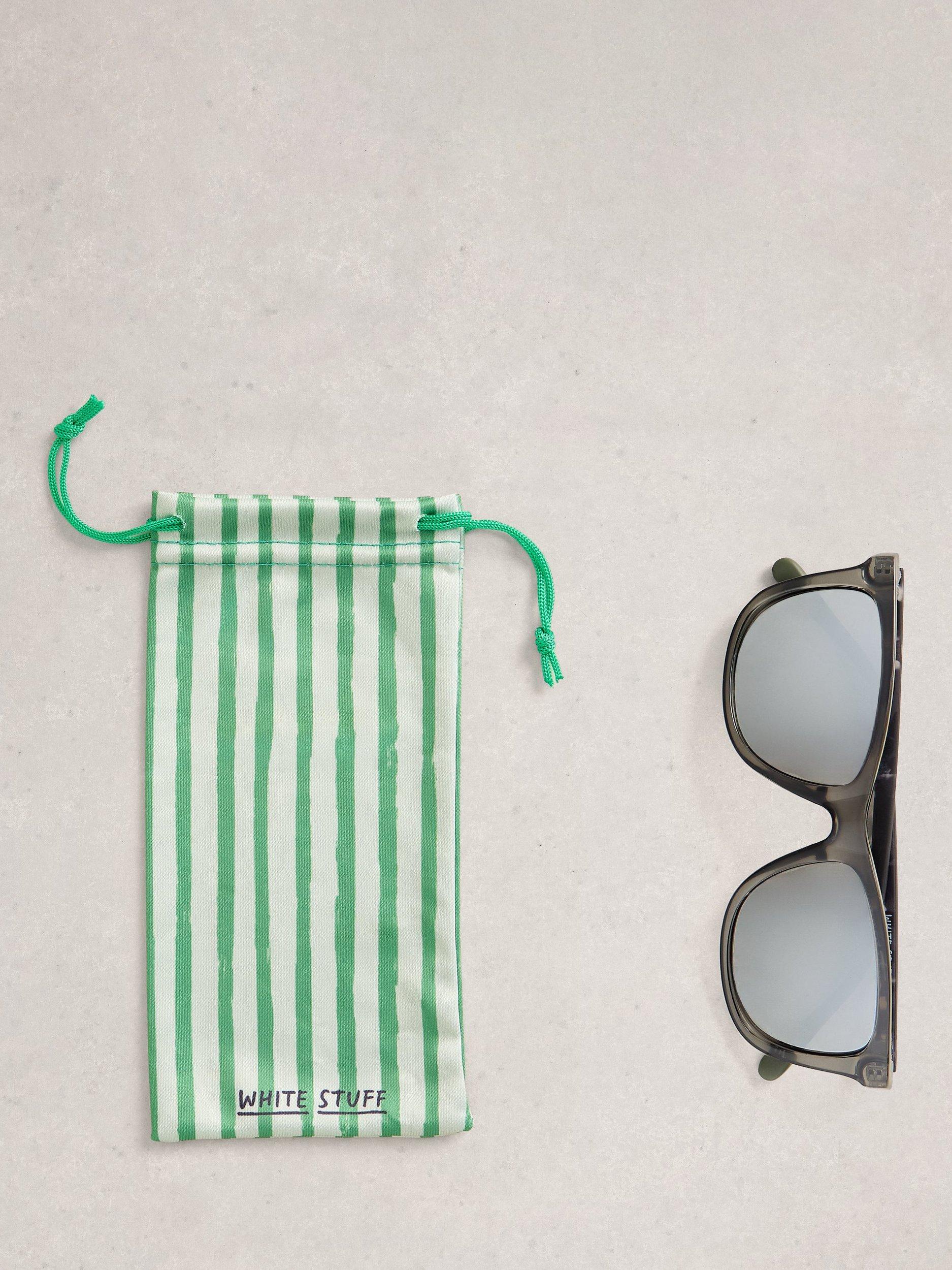 White Stuff Wayfarer sunglasses Black/Multi (British brand)