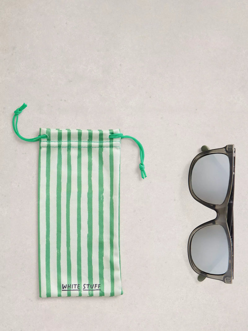White Stuff Wayfarer sunglasses Black/Multi (British brand)