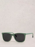 White Stuff Wayfarer sunglasses green, imported from the UK