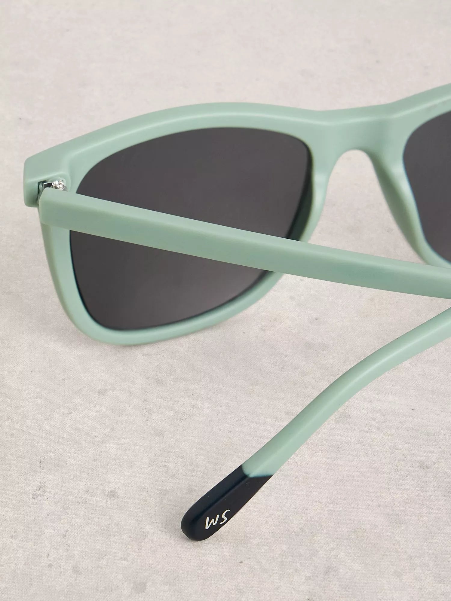 White Stuff Wayfarer sunglasses green, imported from the UK