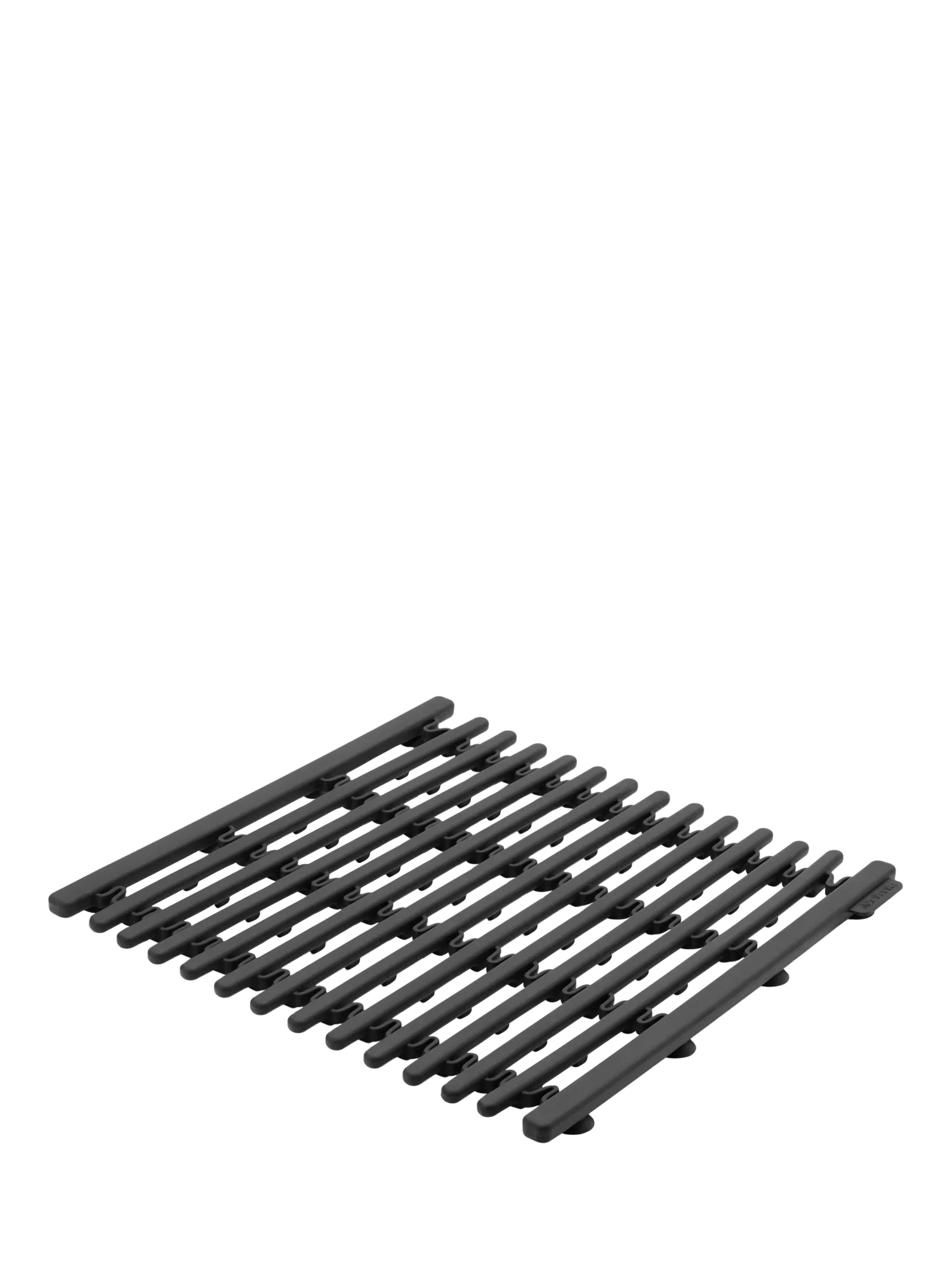 Brabantia sink mat dark grey 30x1.5x30cm, imported from the UK