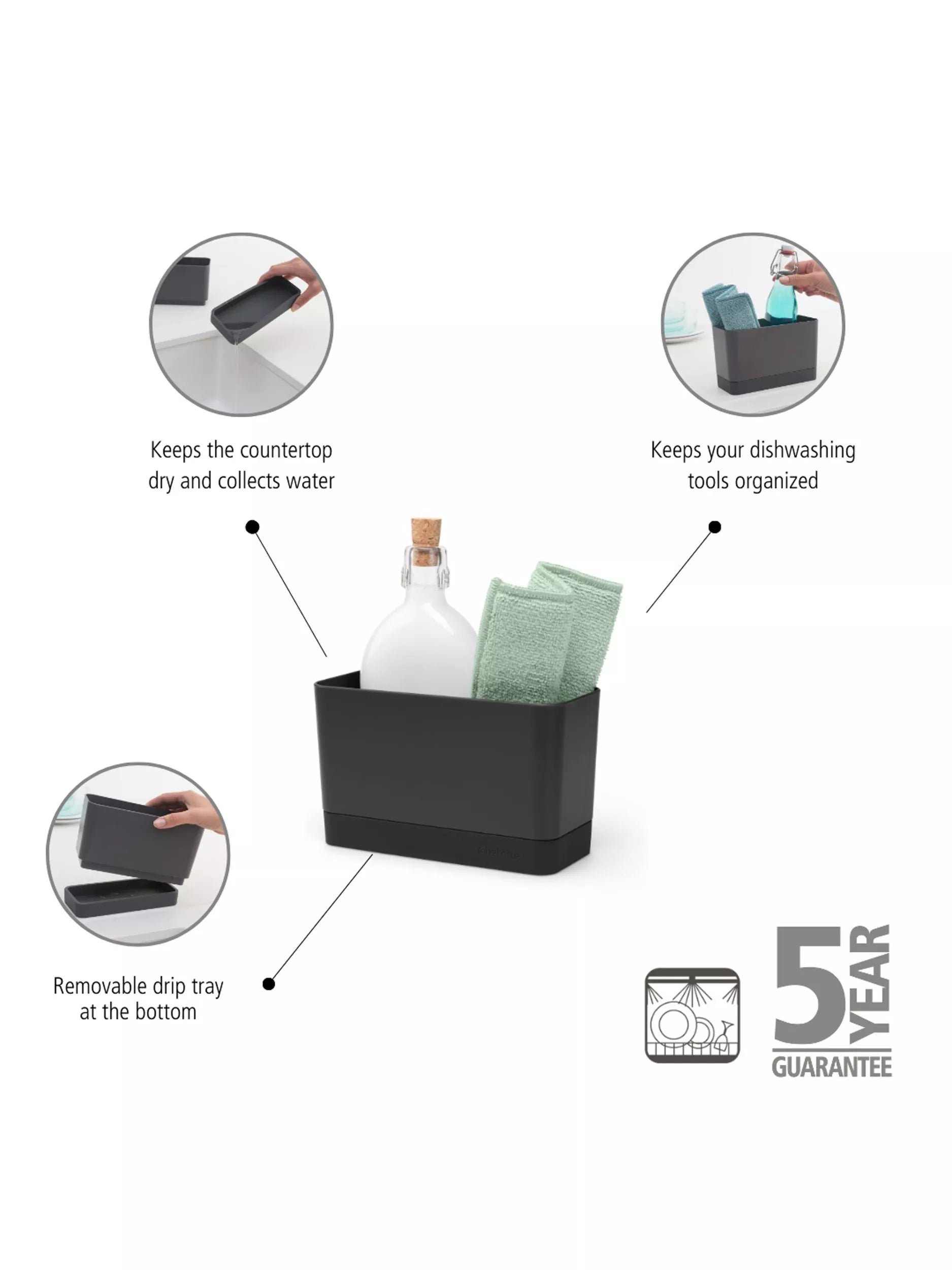 Brabantia sink organiser - British product