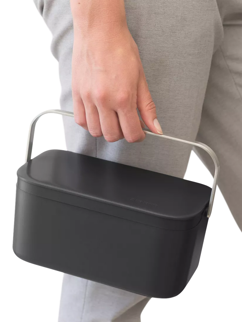 Brabantia compost food waste caddy 1.8L - British product