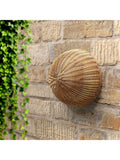 LG Outdoor Cerchio rattan wall lamp 40cm garden light, UK version