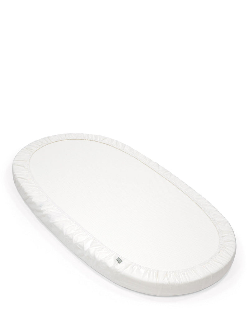Stokke Sleepi V3 fitted sheet white, imported from the UK