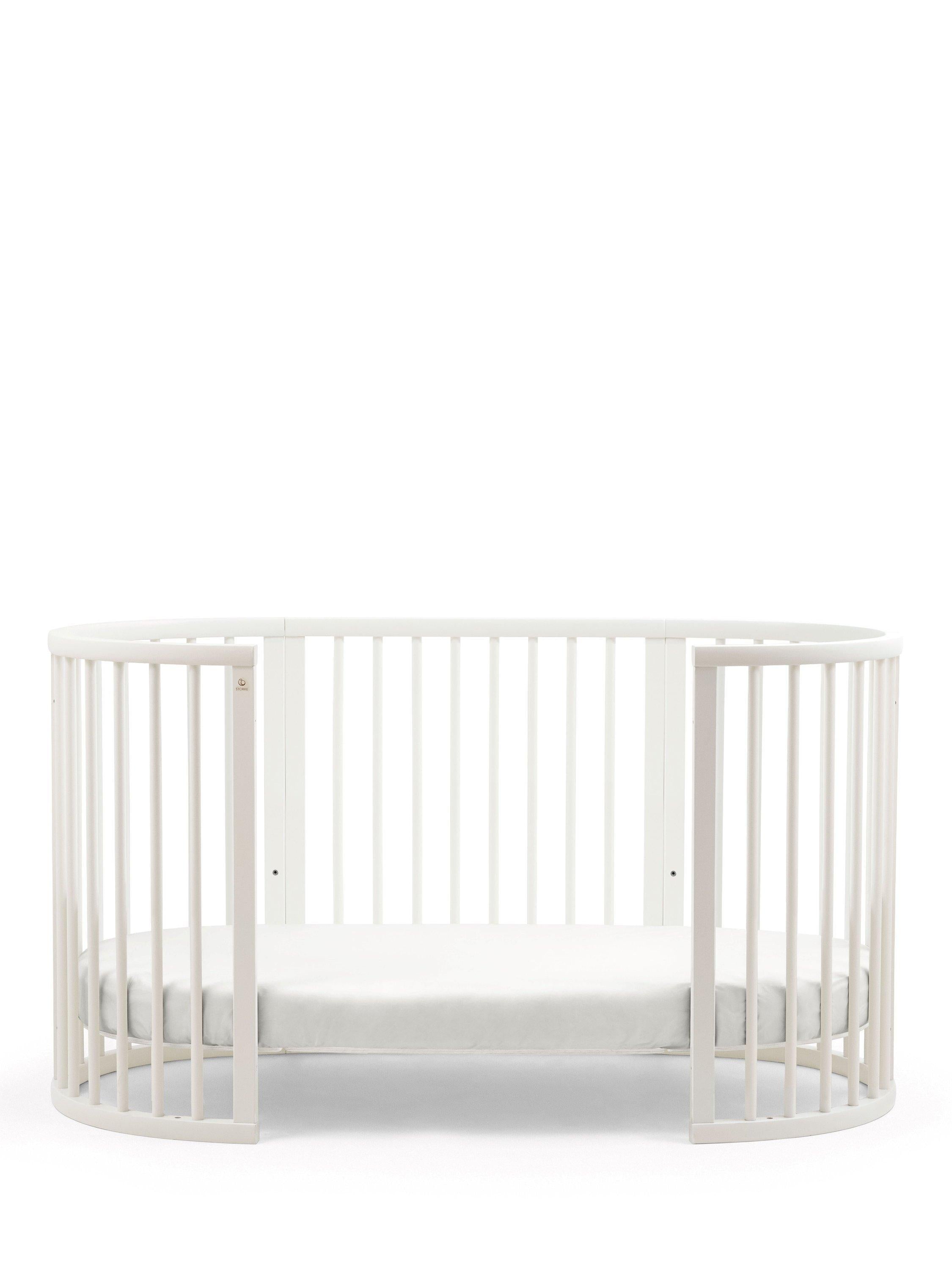 Stokke Sleepi V3 fitted sheet white, imported from the UK