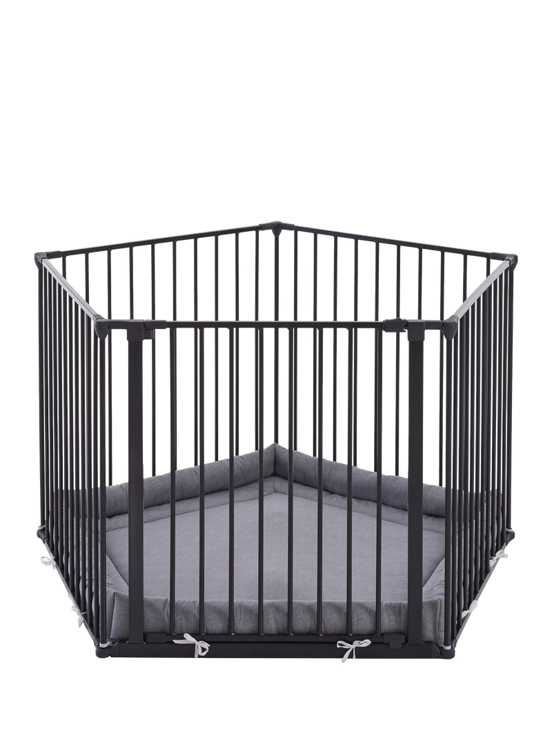 BabyDan Pentagon Playpen black (British brand)