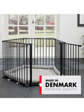 BabyDan Pentagon Playpen black (British brand)